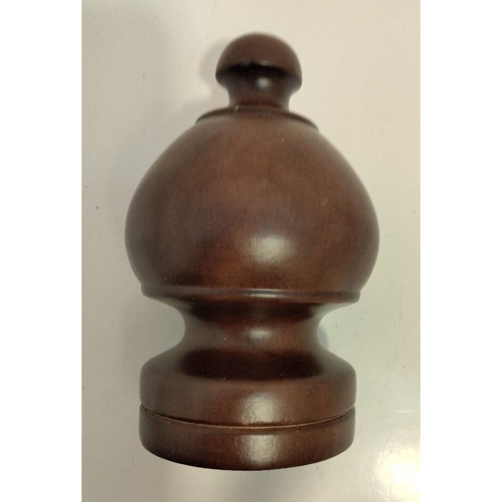 Kirsch Wood Trends Flag Pole Finial flagpole Brown  Coffee MPN 5508E083